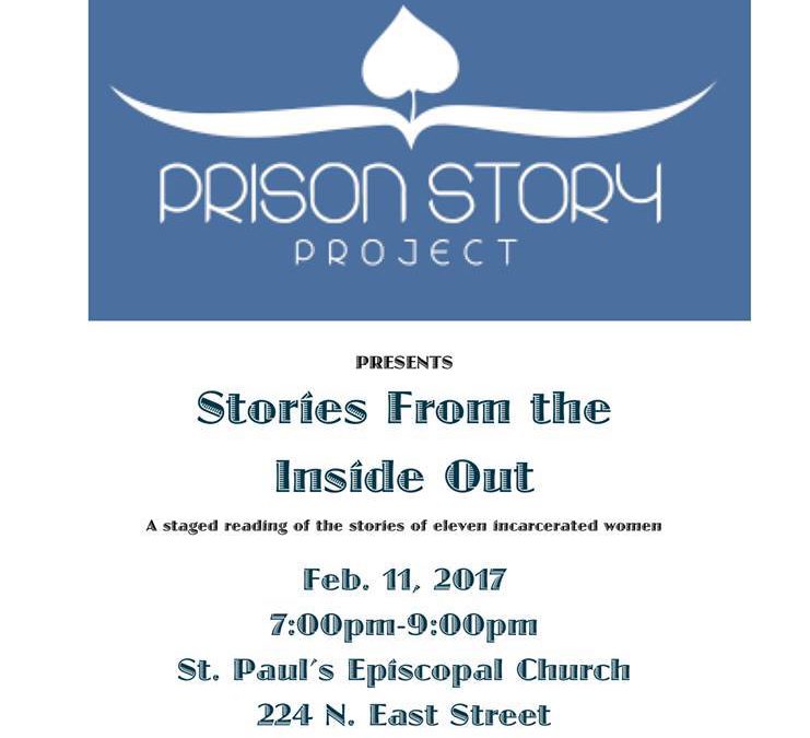 Stories From The Inside Out February 11 at St. Paul’s Episcopal Church