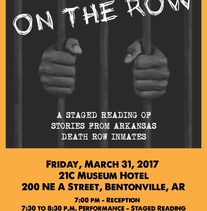 On The Row Friday March 31 At 21C Museum Hotel In Bentonville